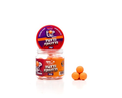Плавающие бойлы Pop-Up Tutti-Frutti (оранжевые) 12mm 25g