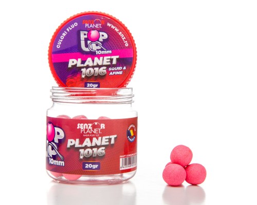Плавающие бойлы Pop-Up Planet1016 (розовые) 10mm 20g