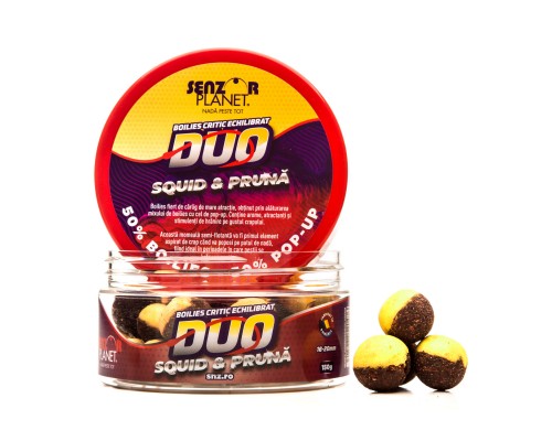 Бойлы насадочные балансы SQUID & PRUNA 16-20mm 150g