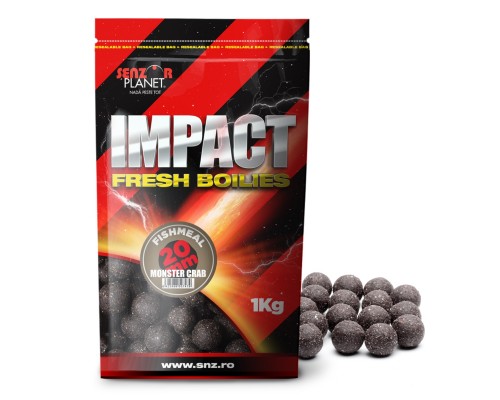 Бойлы тонущие MONSTER CRAB 20mm 1kg