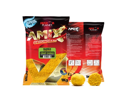 Прикормка GUMIX CRAP CARAS (желтая) 1kg