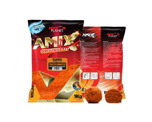 Прикормка GUMIX TUTTI FRUTTI (оранжевая) 1kg