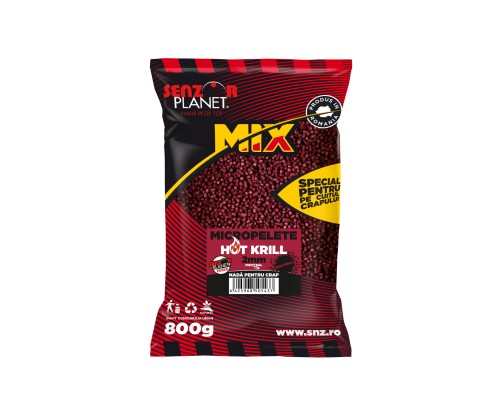 Микропеллетс HOT KRILL 2mm 800g