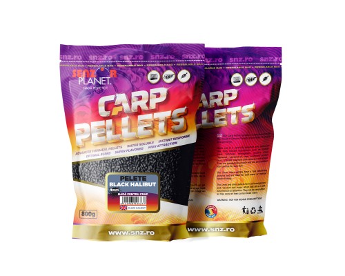 Пеллетс BLACK HALIBUT 4mm 800g