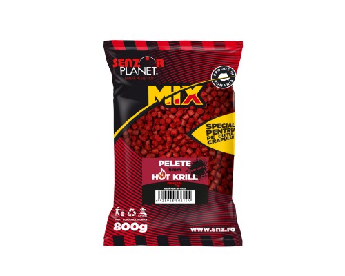 Пеллетс HOT KRILL 6mm 800g