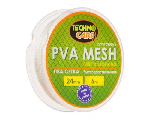 PVA сетка быстрорастворимая 24мм, 5м