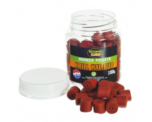 Hooker Pellets KRILL Halibut 14мм 170г