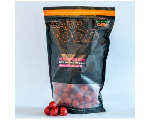 Бойлы пылящие Strawberry 20мм 1кг