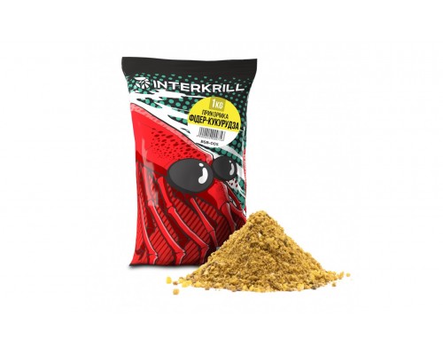 Прикормка INTERKRILL Фидер Кукуруза 1кг