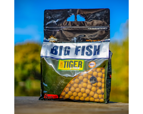 Бойлы Big Fish Sweet Tiger & Corn boilies 15mm 5kg