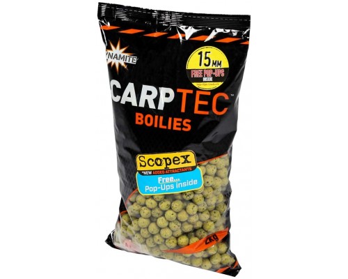Бойлы тонущие Scopex CarpTec 15mm - 2kg