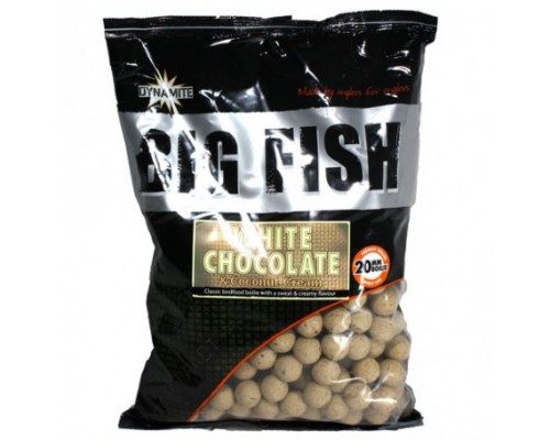 Бойлы тонущие White Chocolate - 20mm Boilie 1.8kg