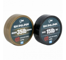 Поводочный материал в жесткой оплетке SkinLink Stiff Gravel 15LB