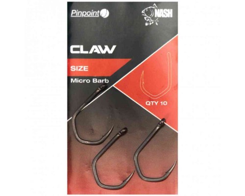 Крючки Nash Pinpoint Claw Hooks №8