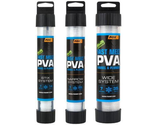 Fox Edges Fast Melt PVA Mesh system Narrow - ПВА сетка на трубке 25mm (7м)