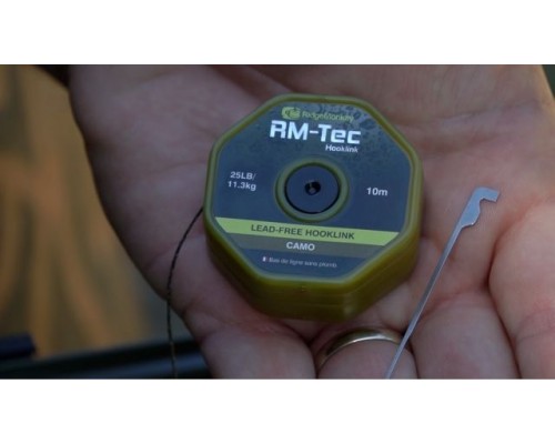 Поводочный материал RM-Tec Lead Free Hooklink 25lb Camo