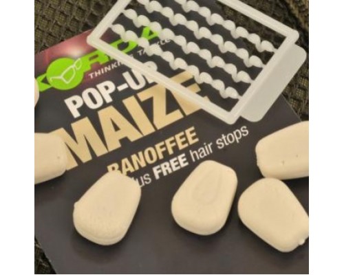 Плавающая приманка Korda pop-up maize banoffee white (кукуруза банан)