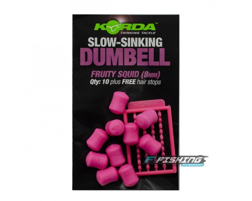 Имитационная приманка Korda Dumbell Slow Sinking Fruity Squid 8 mm