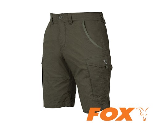Fox Collection combat shorts Green / Silver - XXL