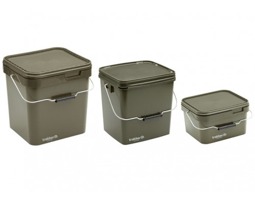 Ведро Trakker Olive Square Container 17L