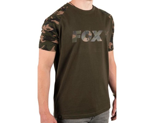 Футболка Fox Black /  Camo print T - XL