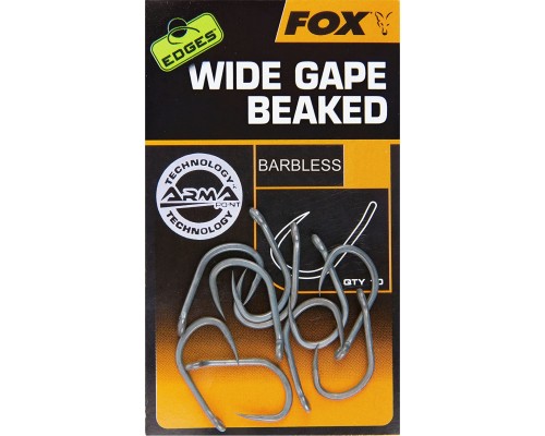 Fox Edges Armapoint Wide gape beaked size 6