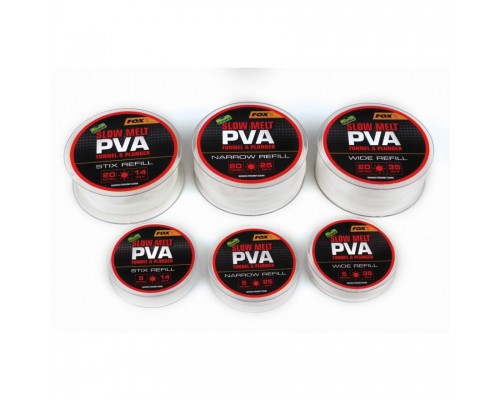 Fox Edges refill Slow Melt Narrow - ПВА сетка 25mm (5м)