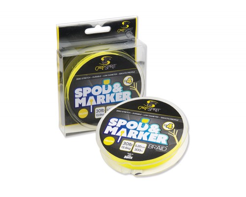 Carp Spirit Spod & Marker Braid x4 - желтый