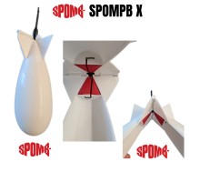 Spomb Midi X White - Ракета спомб с вклееным внутри поплавком
