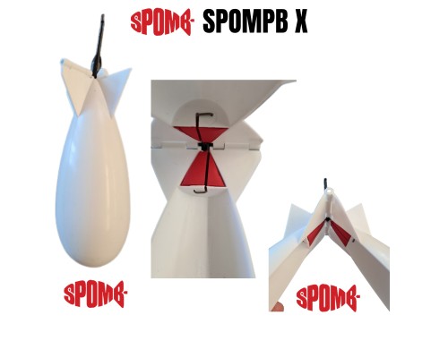 Spomb Midi X White - Ракета спомб с вклееным внутри поплавком