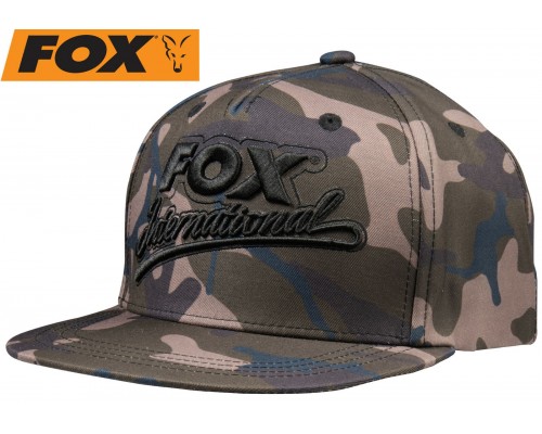 Fox Camo college snap back - Кепка