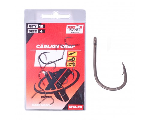 Крючки SENZOR X POWER Nr 4 - 10 buc