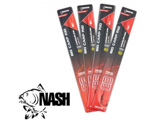 Готовый поводок Nash Big Carp Rig Size 4