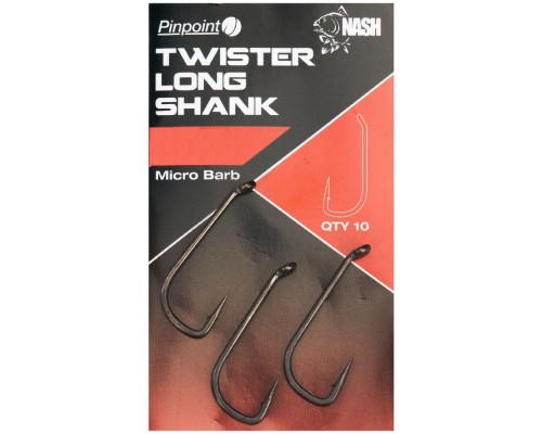 Крючки Nash Twister Long Shank Size 7