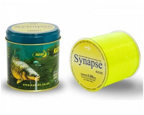 Леска Katran SYNAPSE Neon 0,234mm 1000m