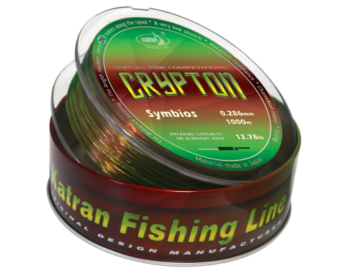 Леска Katran Crypton Symbios 0,234mm 1250m