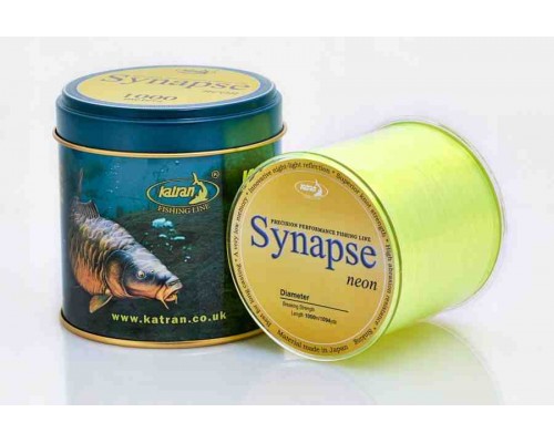 Леска Katran SYNAPSE Neon 0,286mm 1000m
