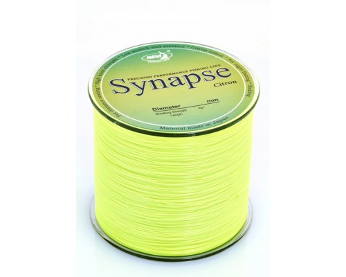 Леска Katran Synapse Citron 0,286 mm 1000 m