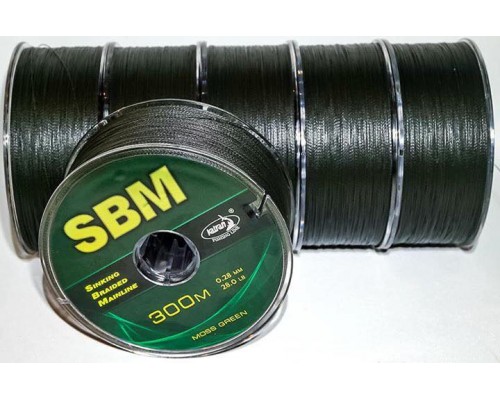 Шнур Katran Sinking Braided Mainline (SBM) 0.28мм 300м