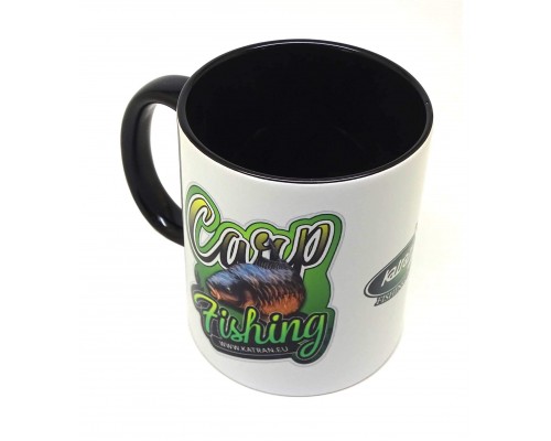 Керамическая кружка с черной ручкой Katran Mug