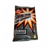 Сыпучая прикормка Dynamite Baits Swim Stim Carp Groundbait Amino Black (амино черная) 900g