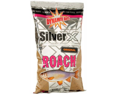 Прикормка для ловли плотвы Dynamite Baits Silver X Roach Original 1kg