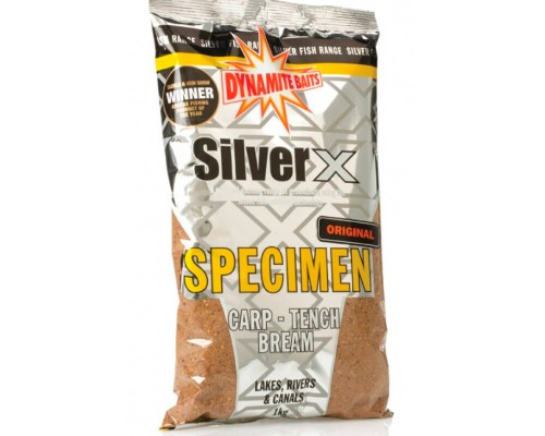 Прикормка для ловли крупной рыбы Dynamite Baits Silver X Specimen Original 1kg
