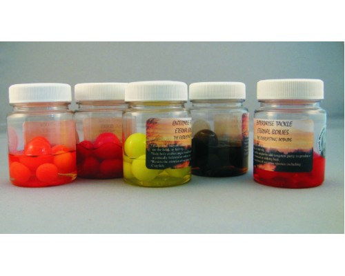 Плавающие искусственные бойлы в ароматизаторе Enterprise Tackle Eternal Boilie Flavour Pot Range Fluoro Orange Tutti Fruitti & Peach (тутти фрутти и персик)
