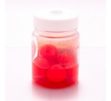 Плавающие искусственные бойлы в ароматизаторе Enterprise Tackle Eternal Boilie Flavour Pot Range Fluoro Red Strawberry & Aniseed (клубника и анис)