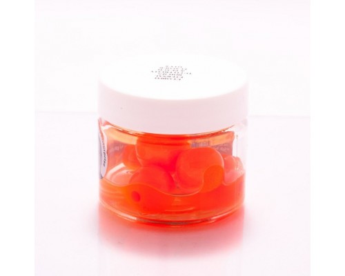 Плавающие искусственные бойлы в ароматизаторе Enterprise Tackle Eternal Boilie Flavour Pot Range Fluoro Orange Tutti Fruitti & Peach (тутти фрутти и персик)