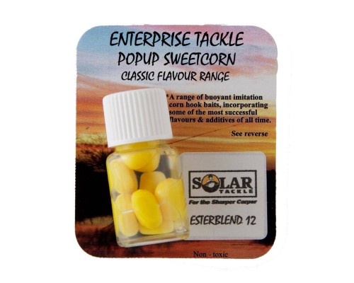 Искусственная кукуруза в ароматизаторе Enterprise Tackle Classic Pop-up Sweetcorn Range Solar Esterblend12 Corn Yellow