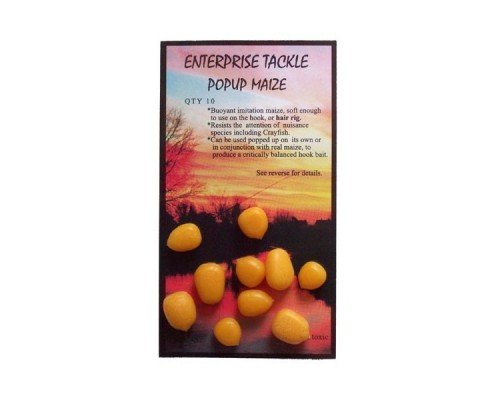 Искусственная плавающая кукуруза Enterprise Tackle Popup Imitation Maize