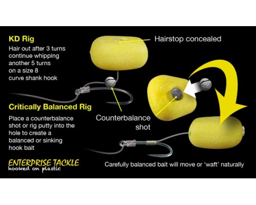 Большая искусственная плавающая кукуруза Enterprise Tackle Mega Pop-up Sweetcorn Yellow (желтый)