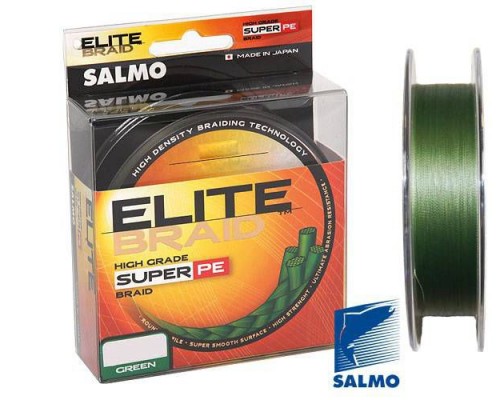 Леска плет. Salmo Elite BRAID Green 091/033